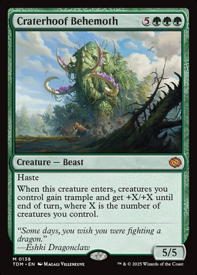 Craterhoof Behemoth image