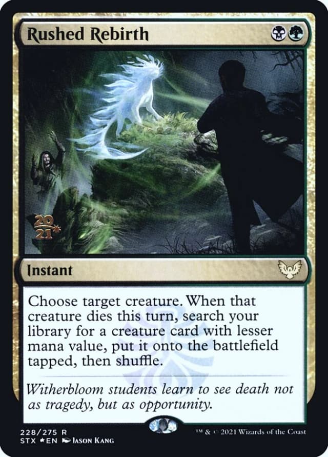 Rushed Rebirth image
