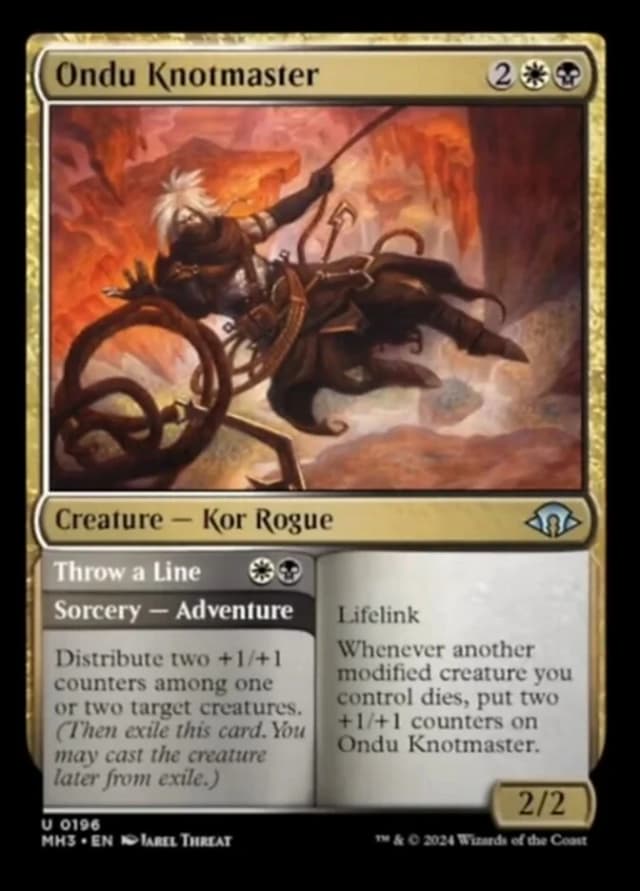 Ondu Knotmaster // Throw a Line image