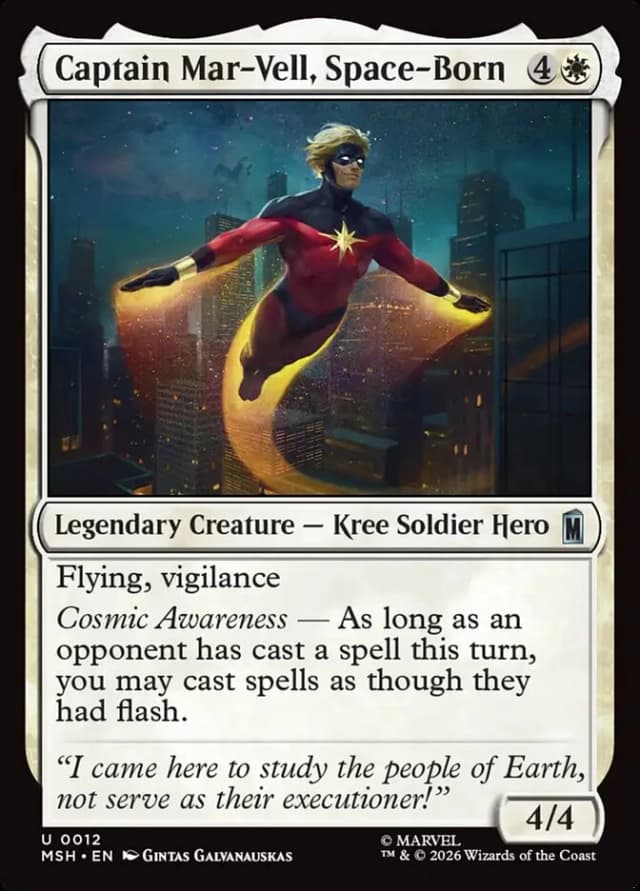 Captain Mar-Vell, Space-Born image