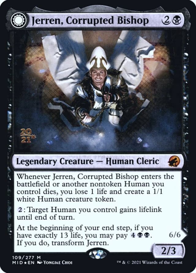 Jerren, Corrupted Bishop // Ormendahl, the Corrupter image
