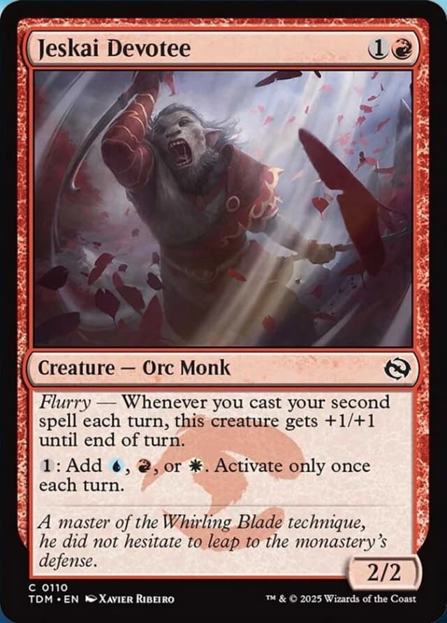 Jeskai Devotee image