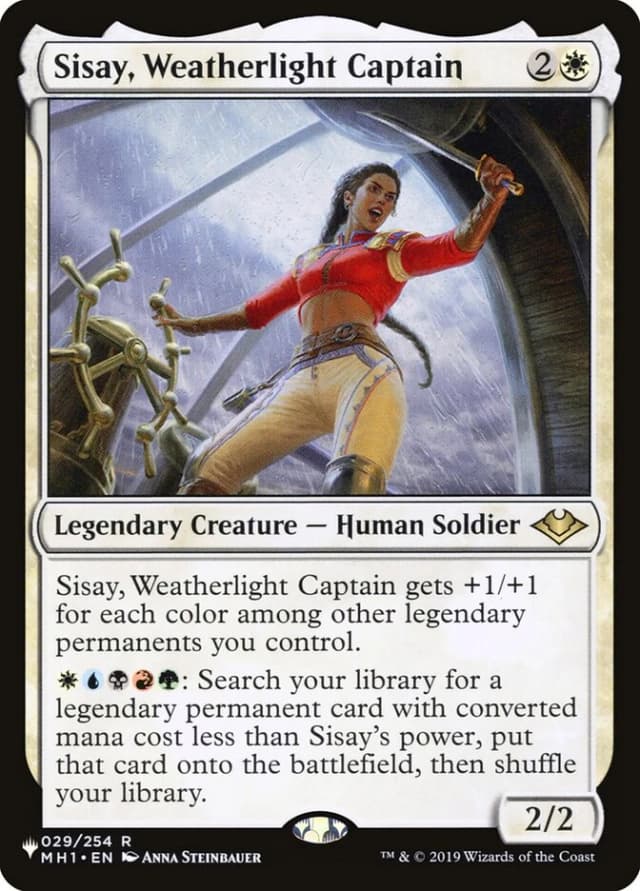 Sisay, Weatherlight Captain image