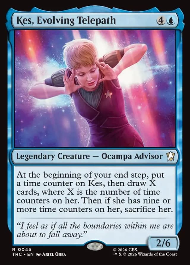 Kes, Evolving Telepath image