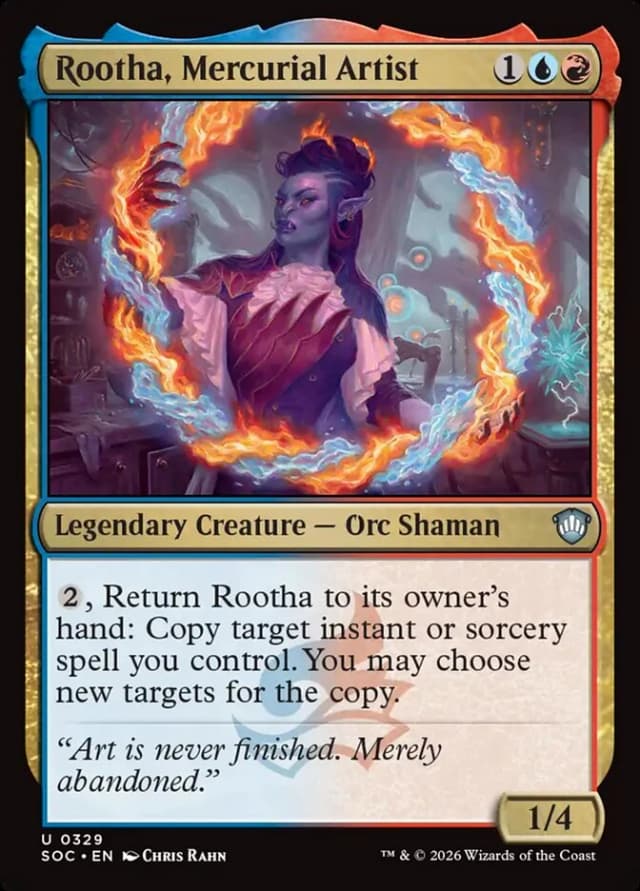 Rootha, Mercurial Artist image