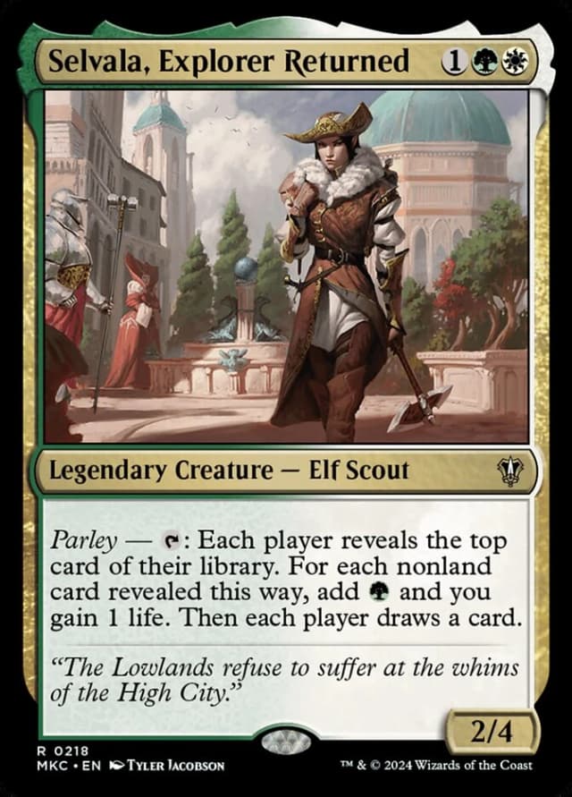 Selvala, Explorer Returned image