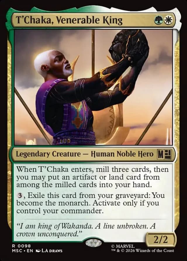 T'Chaka, Venerable King image