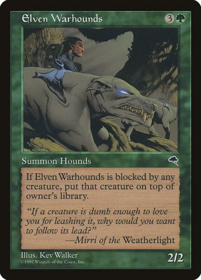 Elven Warhounds image