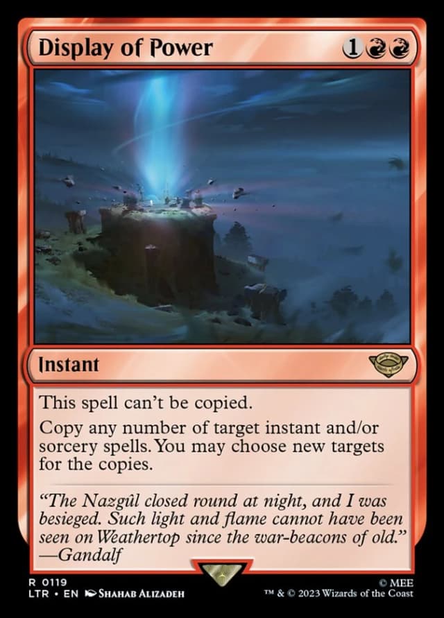 Display of Power image