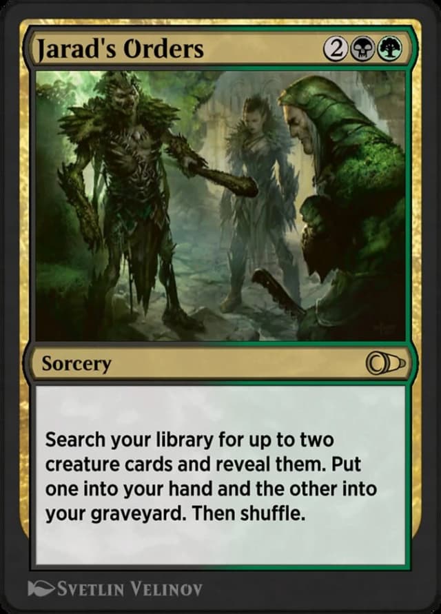 Jarad's Orders image