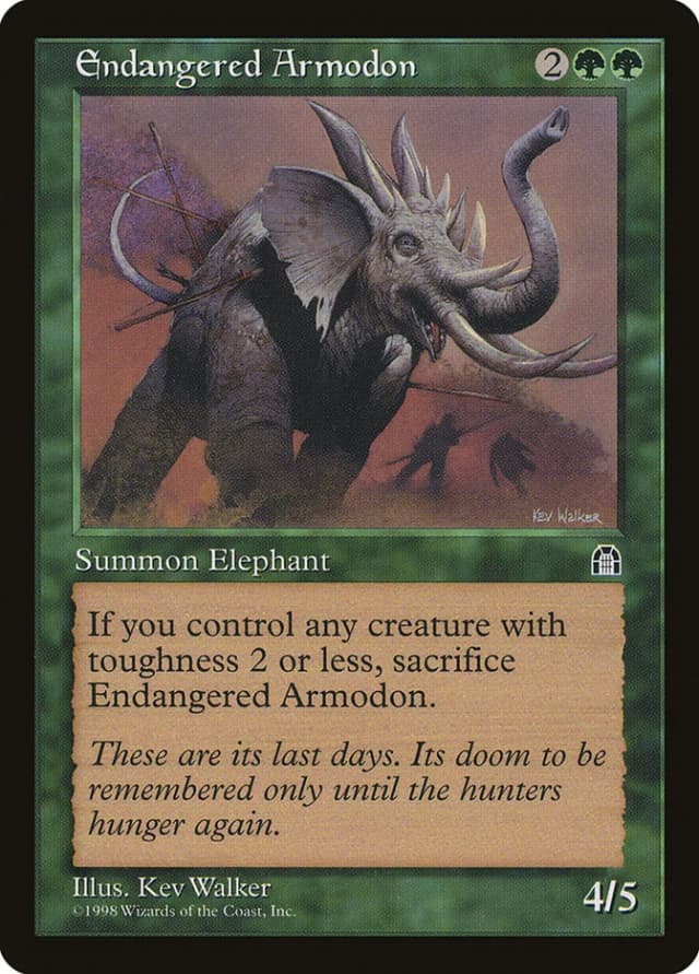 Endangered Armodon image