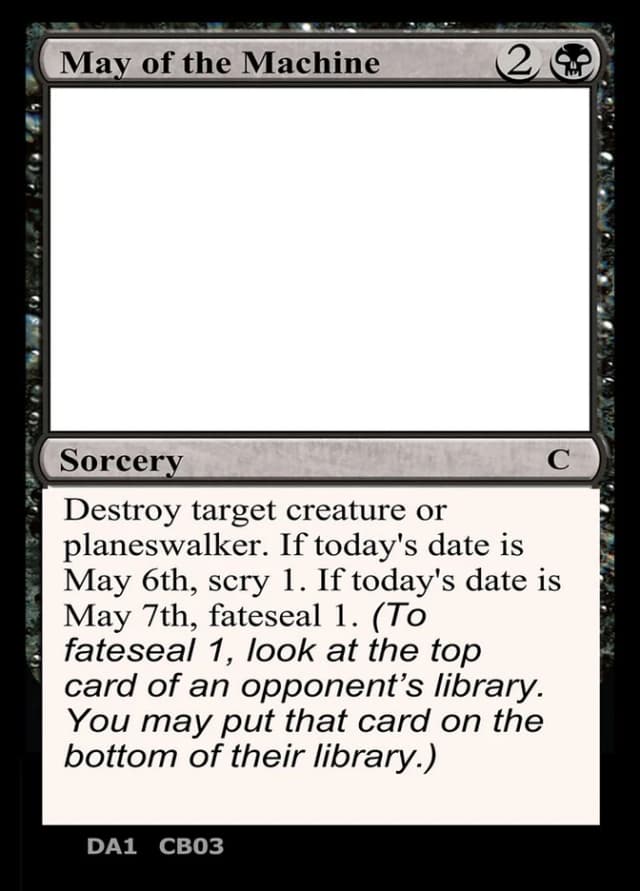 May of the Machine image