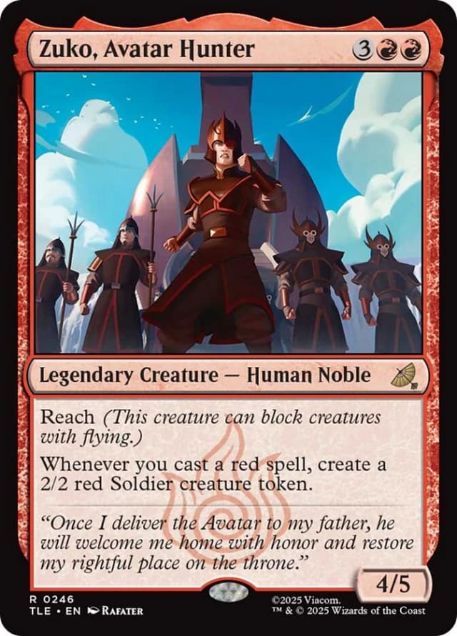 Zuko, Avatar Hunter image