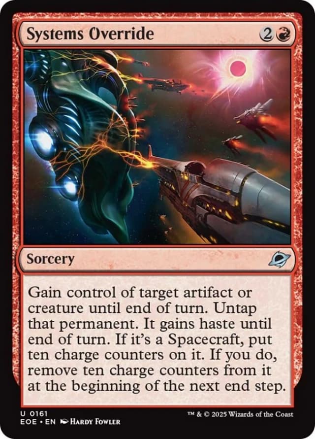 Systems Override image