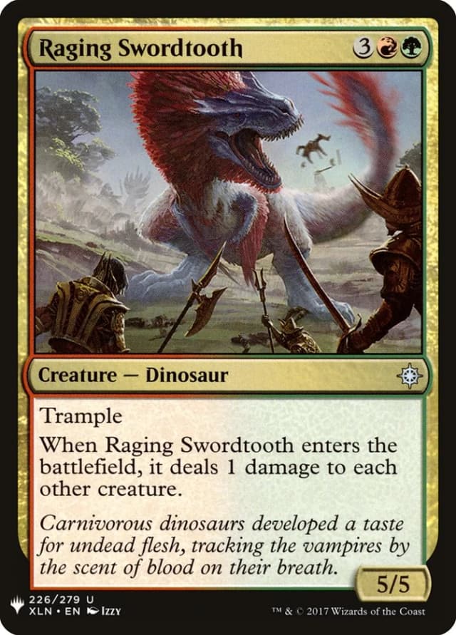 Raging Swordtooth image