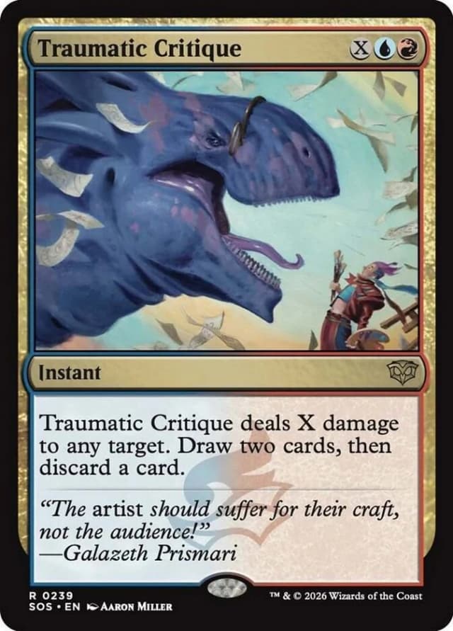 Traumatic Critique image
