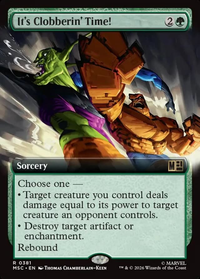 It's Clobberin' Time! image