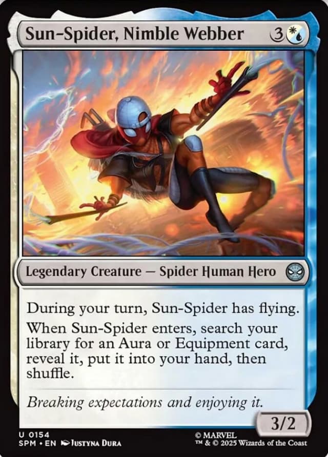 Sun-Spider, Nimble Webber image