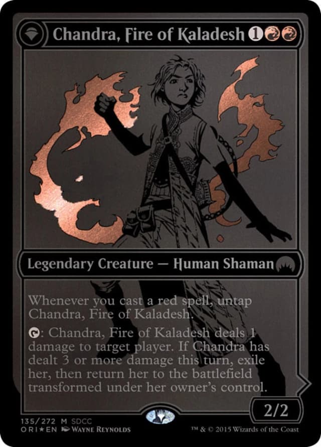 Chandra, Fire of Kaladesh // Chandra, Roaring Flame image