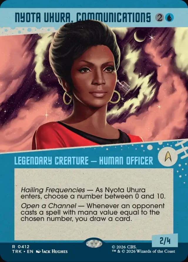 Nyota Uhura, Communications image