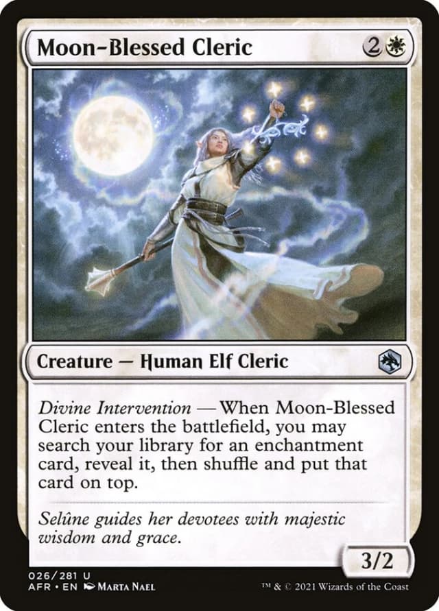 Moon-Blessed Cleric image