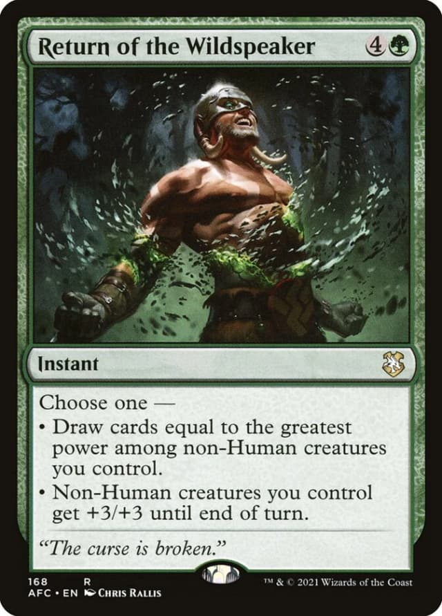 Return of the Wildspeaker image