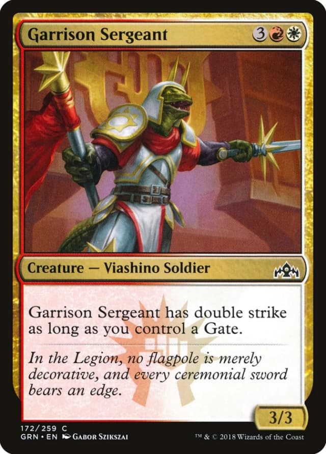 Garrison Sergeant image