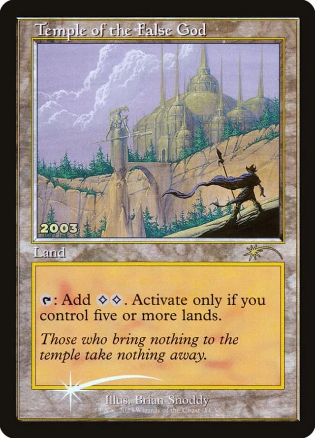 Temple of the False God image