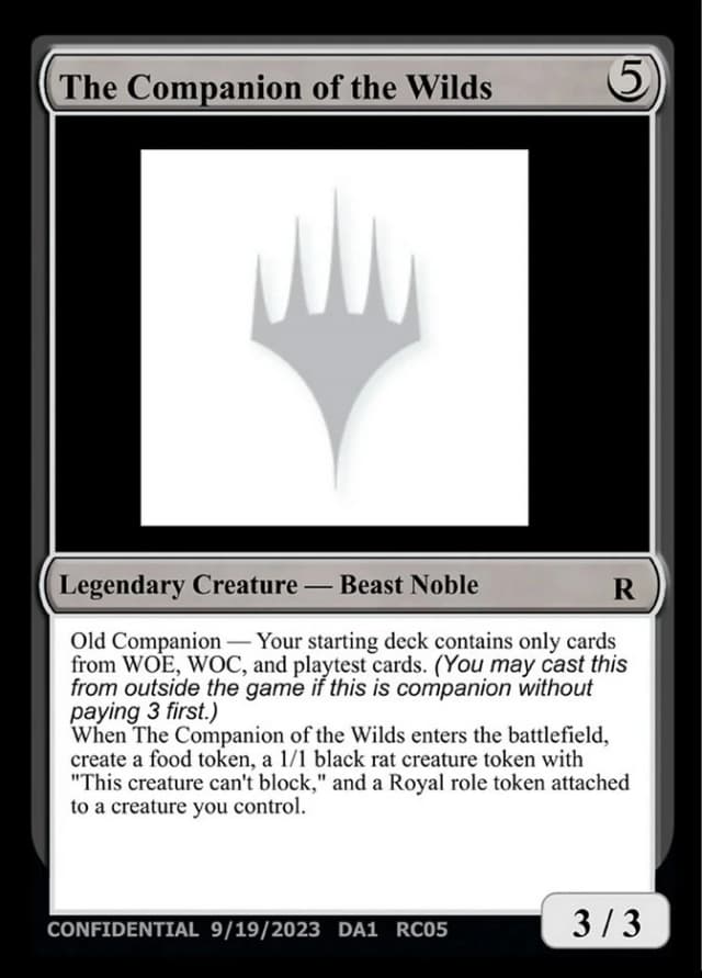 The Companion of the Wilds image