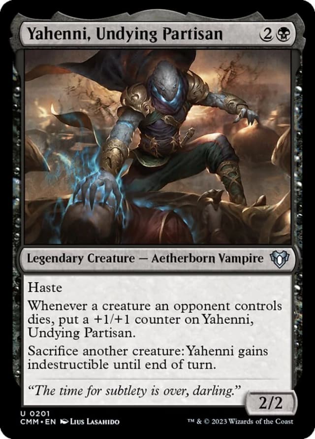 Yahenni, Undying Partisan image