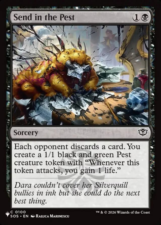 Send in the Pest image