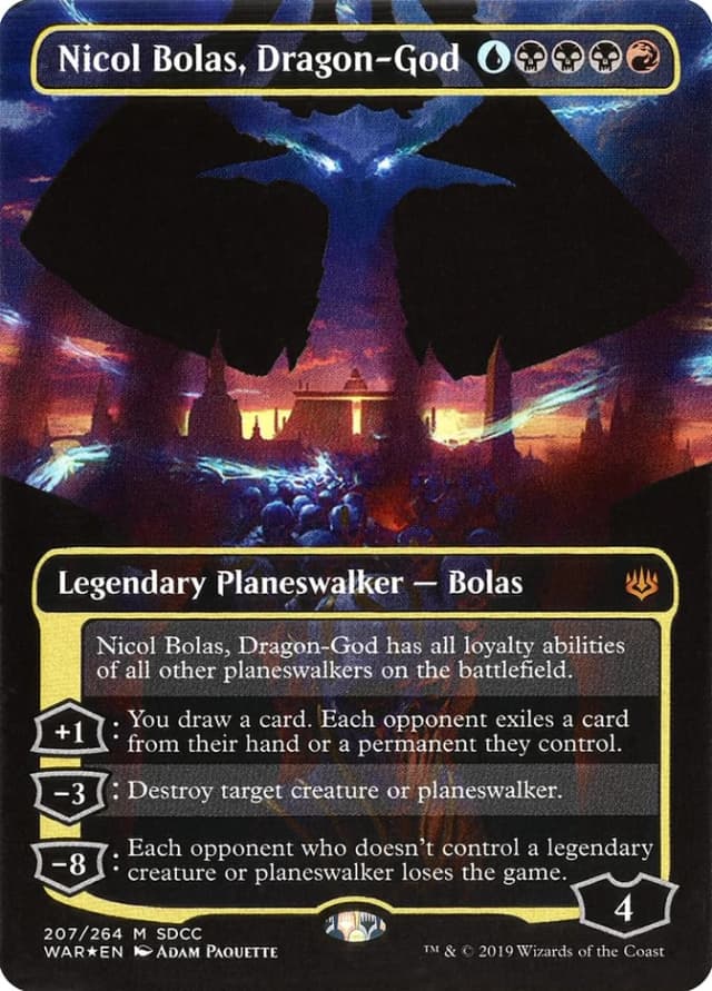 Nicol Bolas, Dragon-God image