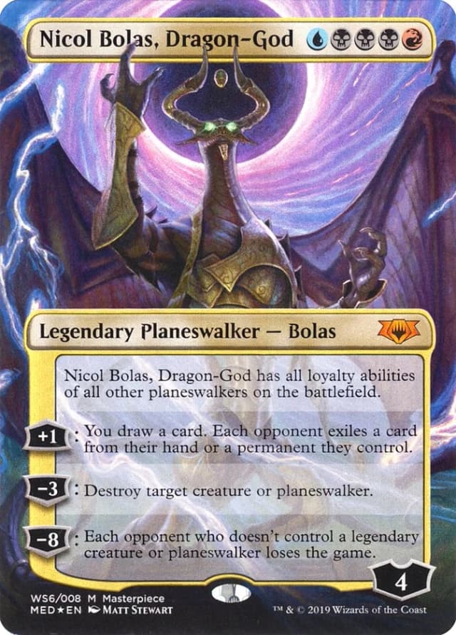 Nicol Bolas, Dragon-God image