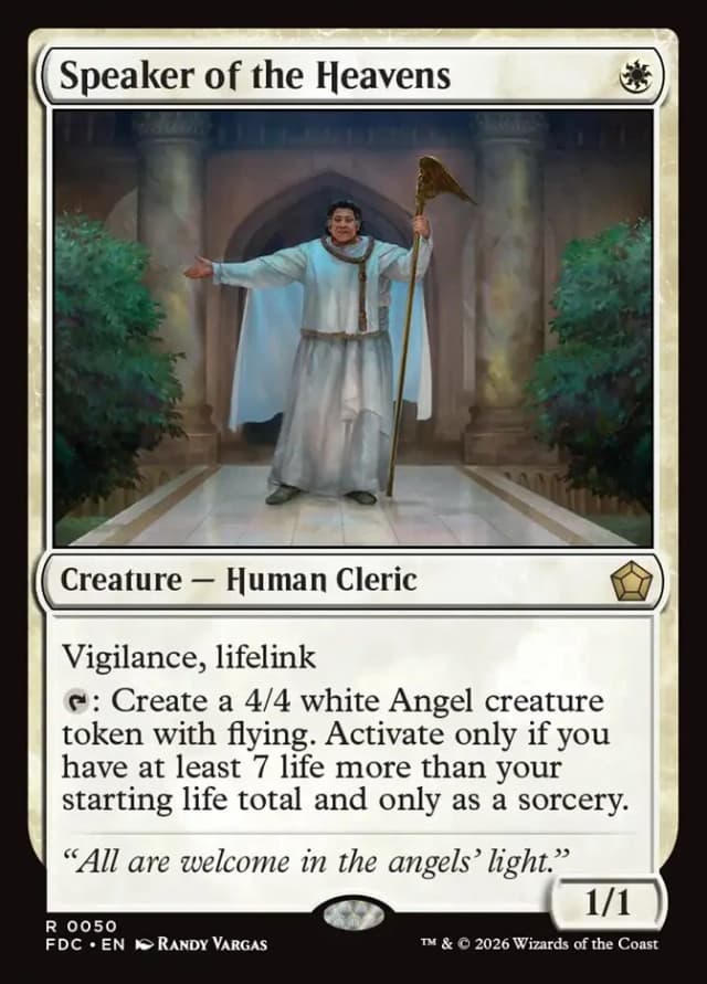Speaker of the Heavens image