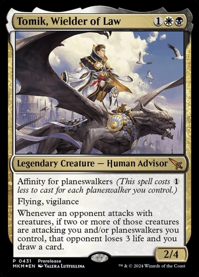 Tomik, Wielder of Law image