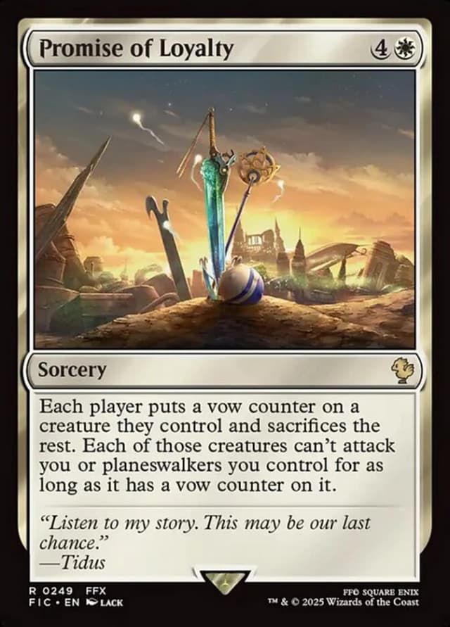 Promise of Loyalty image