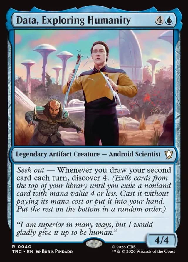 Data, Exploring Humanity image
