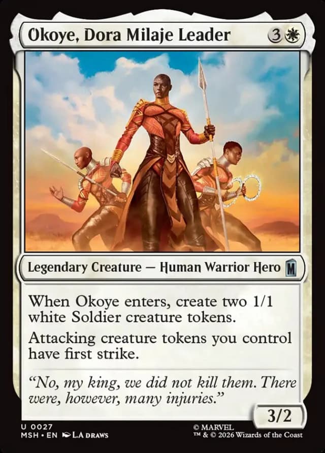 Okoye, Dora Milaje Leader image