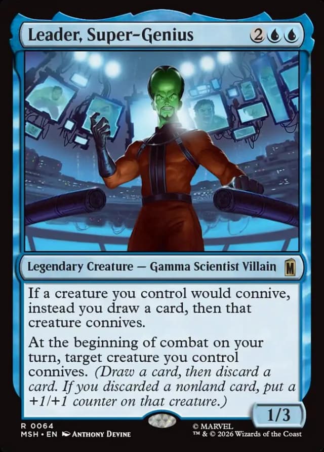 Leader, Super-Genius image