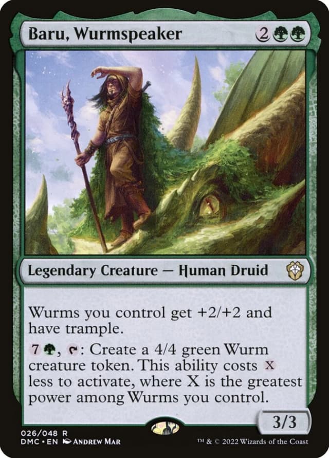 Baru, Wurmspeaker image