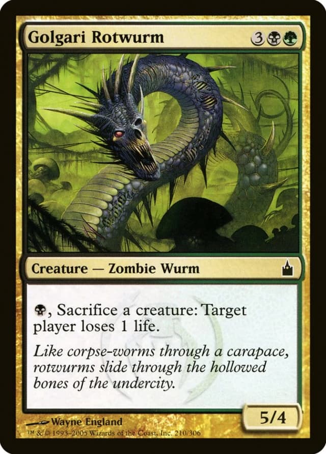 Golgari Rotwurm image