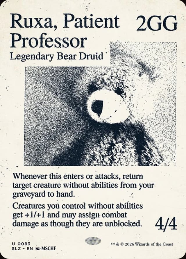 Ruxa, Patient Professor image