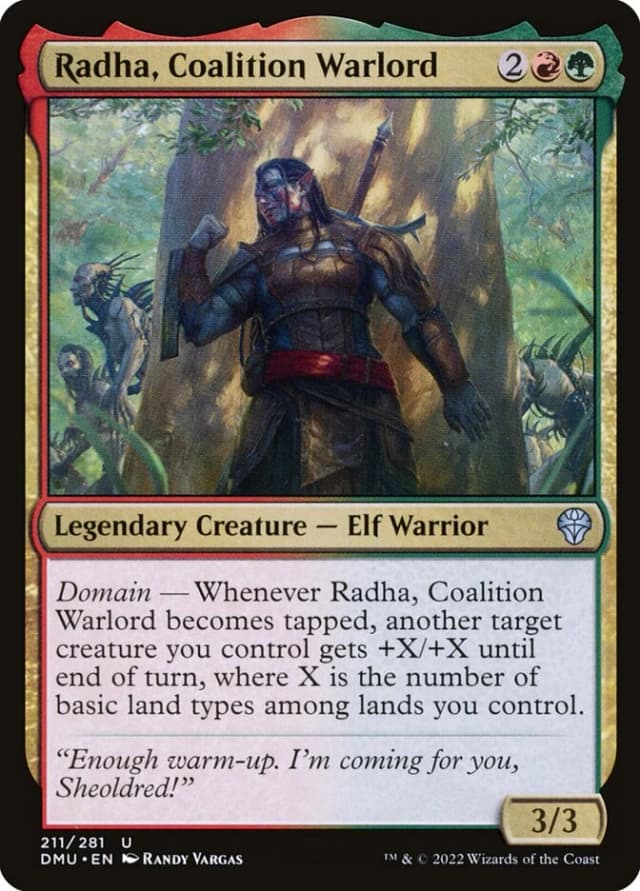 Radha, Coalition Warlord image