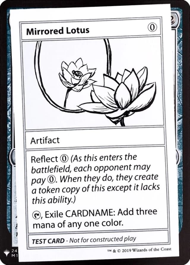 Mirrored Lotus image