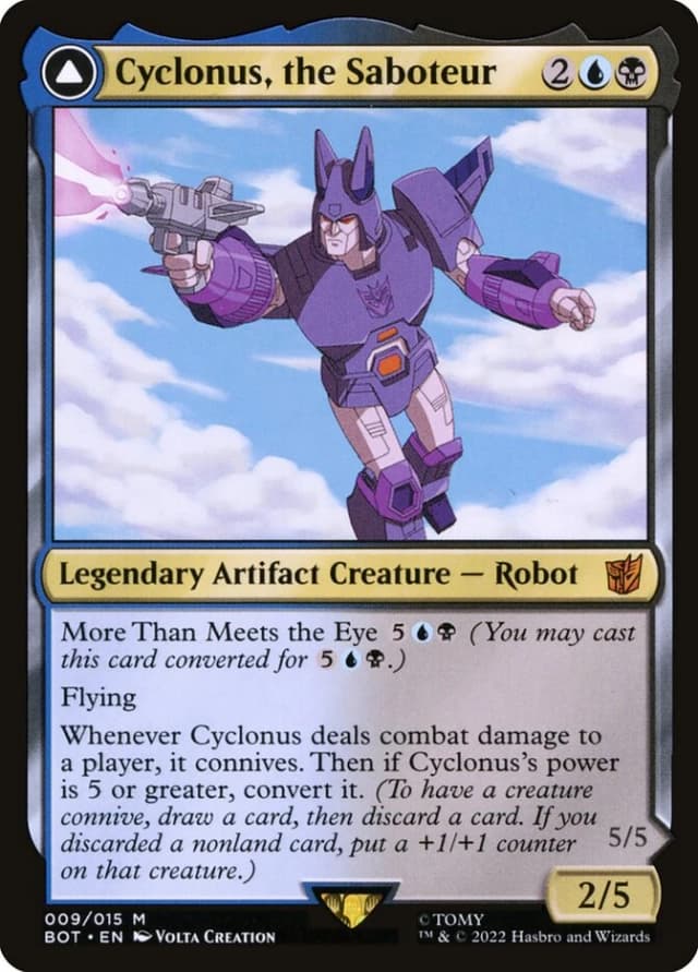 Cyclonus, the Saboteur // Cyclonus, Cybertronian Fighter image
