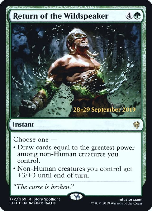 Return of the Wildspeaker image