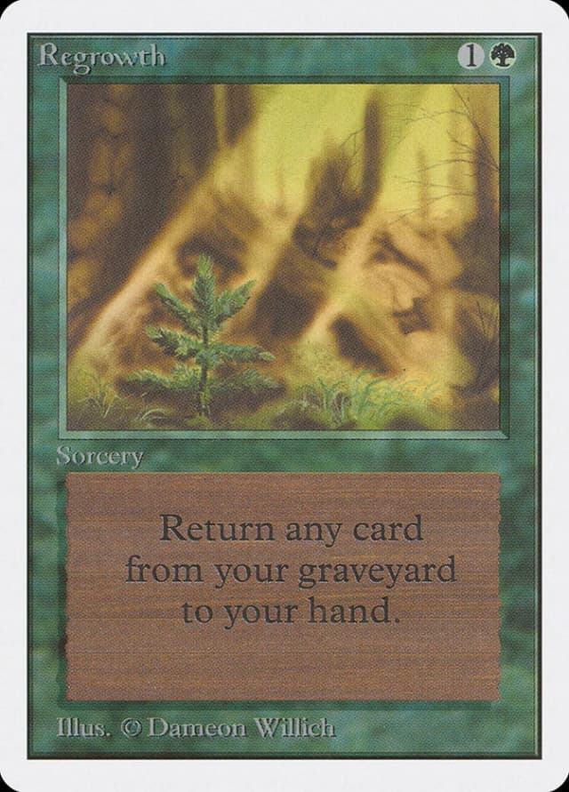 Regrowth image