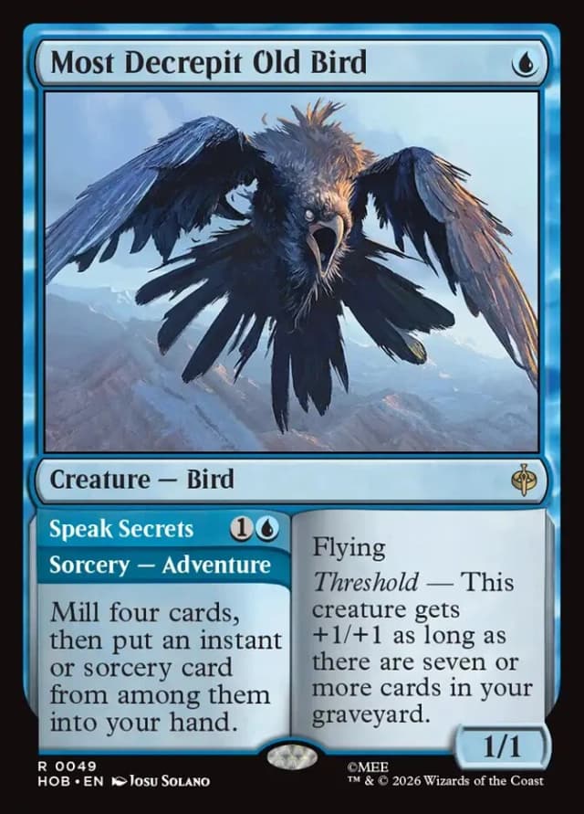 Most Decrepit Old Bird // Speak Secrets image