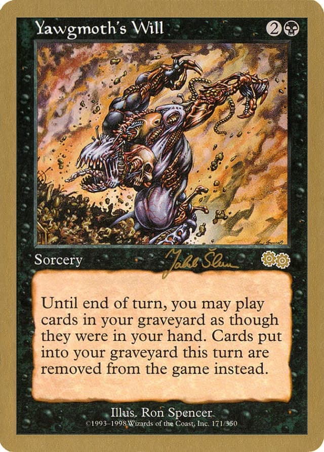 Yawgmoth's Will image