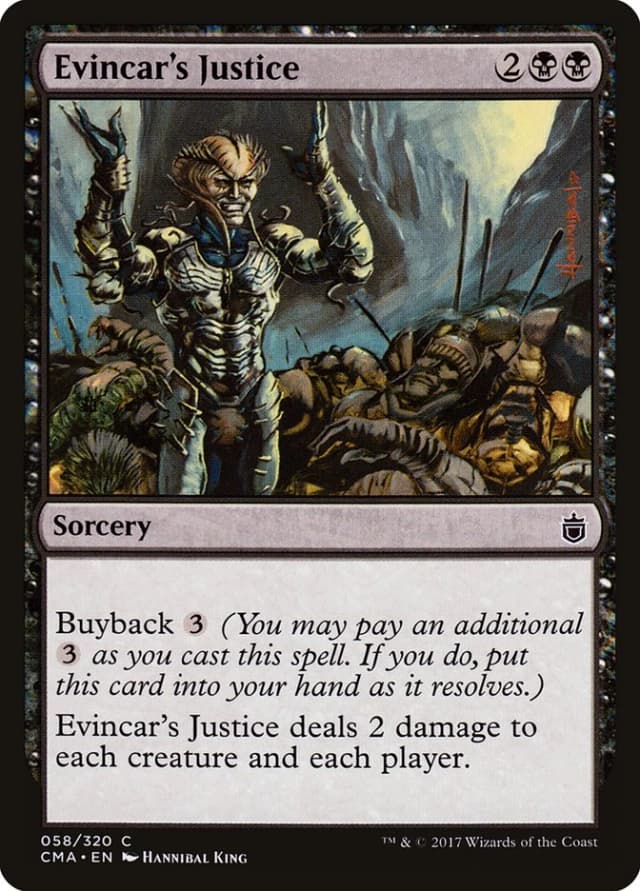 Evincar's Justice image